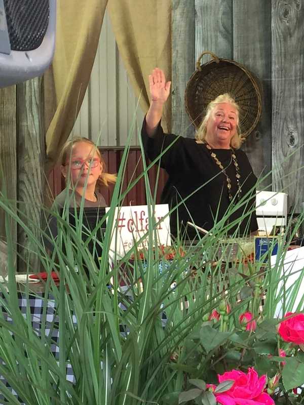 Food Network Star Nancy Fuller Feeds Fans At Rhinebeck Fair
