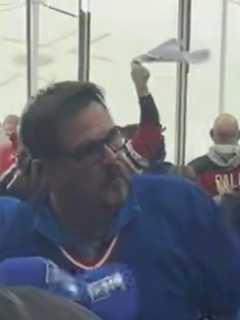 Rangers Fan Sucker Punches Devils Woo-Crew Member In Viral Video