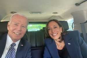 Biden, Harris Make Stop At Prince George's Community College For WH Event As Election Nears