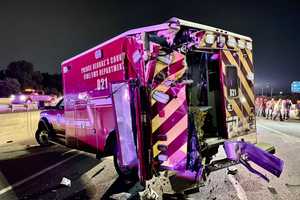 Firefighters Injured By Tractor-Trailer Slamming Into Ambulance In Prince George's County