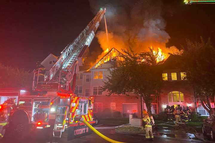 Lightning Strike Sparks Two-Alarm Fire In MD; Dozens Displaced (PHOTOS)