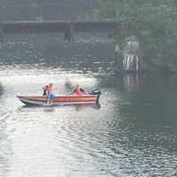 <p>Water rescue training.</p>