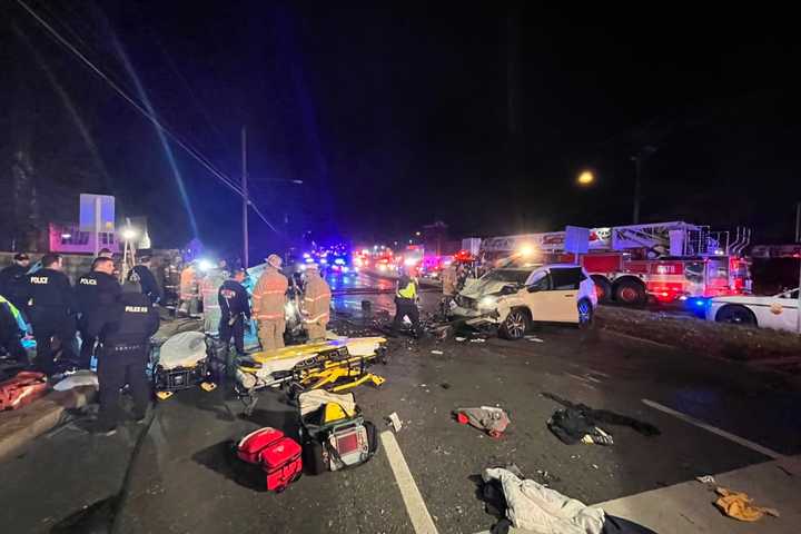 One Dead, Four Injured After Driver Crashes Fleeing From Traffic Stop In Maryland