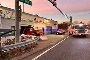 Driver Ironically Crashes Into Auto Repair Shop In Maryland