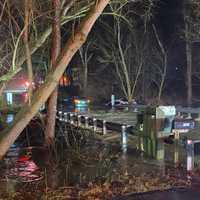 <p>Flooding impacted parts of Maryland.</p>