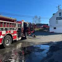 <p>The fire broke out in the basement of the costume shop</p>