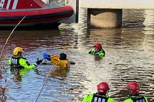 Man Rescued After Car Plunges Into Anacostia River On Christmas