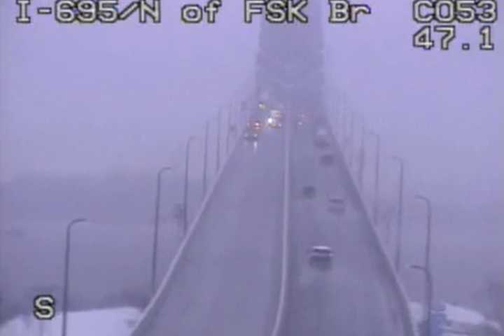 Multi-Vehicle Crash Shuts Down Lanes On Key Bridge In Maryland: DOT