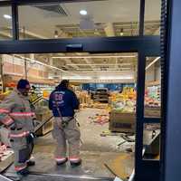 <p>The car went through the Whole Foods in Bethesda
  
</p>