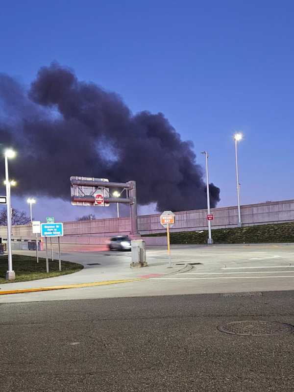 Massive Four-Alarm Blaze Engulfs Elizabeth Warehouse