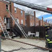 <p>The fire was reported in Northeast DC on Wednesday.</p>