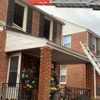 <p>The fire was reported in Northeast DC on Wednesday.
  
</p>