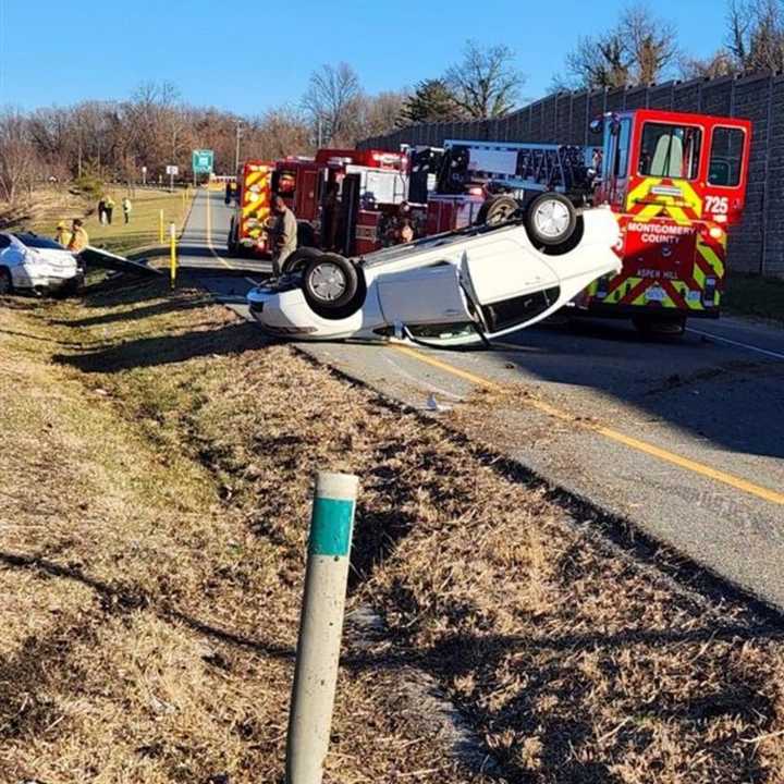 Three Hospitalized With Injuries After Five-Car Crash In Maryland ...