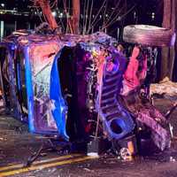 <p>The aftermath of the crash in Southwest DC.</p>