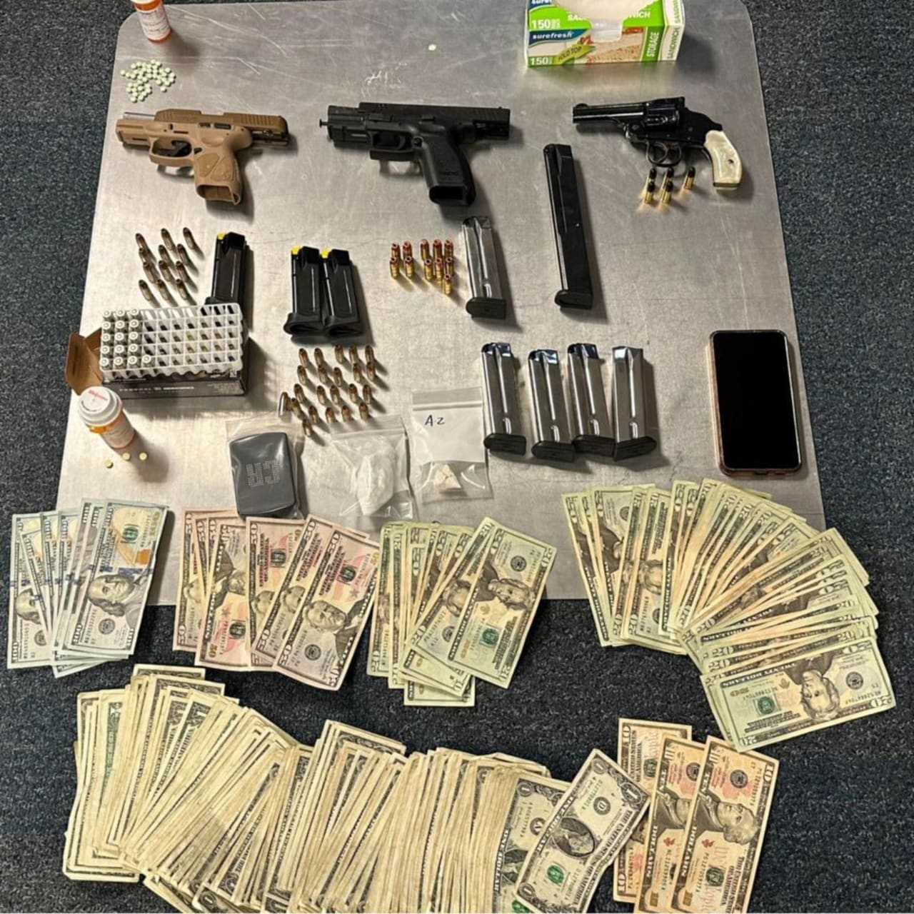 Weapons, Drugs Seized During Bust In Anne Arundel County, Police Say ...