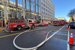 First Responders Called To Ventilate Smoke Following Fire At Capital One Arena In Downtown DC