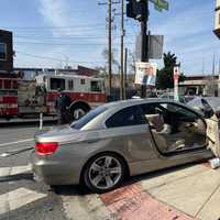 <p>The aftermath of the multi-vehicle crash in Southeast DC.</p>