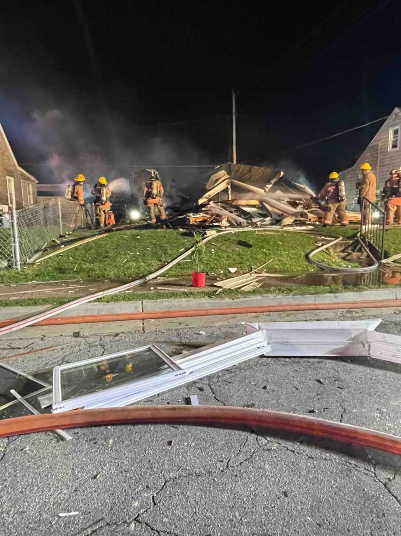 Home Destroyed By Explosion Reported In Baltimore County: Fire ...