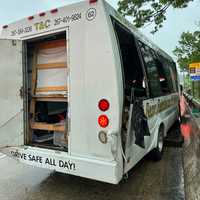 <p>The scene of the fatal crash in Harford County.</p>