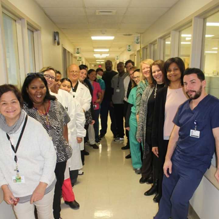 Good Samaritan Hospital laboratory staff.