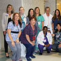 <p>Good Samaritan Hospital’s Family Birthing Center staff.</p>