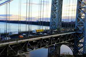 Authorities: Thief In Stolen Car Pursuit Rams Fort Lee Police Cruiser On GWB