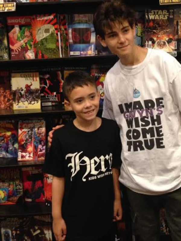 Wish Granted: Young Garfield Boy Meets Young Bruce Wayne