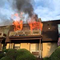 <p>A structure fire in a Germonds Village apartment closed a section of Route 304 for two hours Tuesday morning.</p>