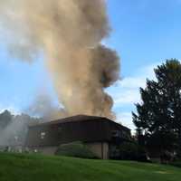 <p>A structure fire in a Germonds Village apartment closed a section of Route 304 for two hours Tuesday morning.</p>