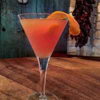 <p>The Scarlet Kiss cocktail at Geronimo Tequila Bar and Southwestern Grill in Fairfield.</p>