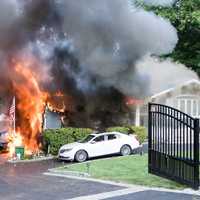 Three-Alarm Fire Breaks Out In Area Home