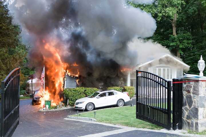 Three-Alarm Fire Breaks Out In Area Home