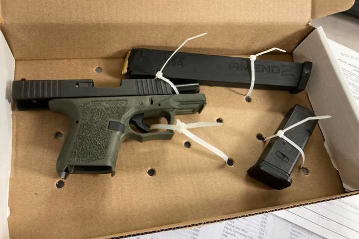 Ghost Gun Found During New Cassel Traffic Stop, 18-Year-Old Charged, Police Say