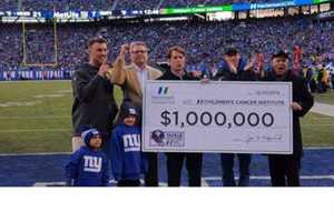 New York Giants Have Raised $1M For Hackensack Medical Center