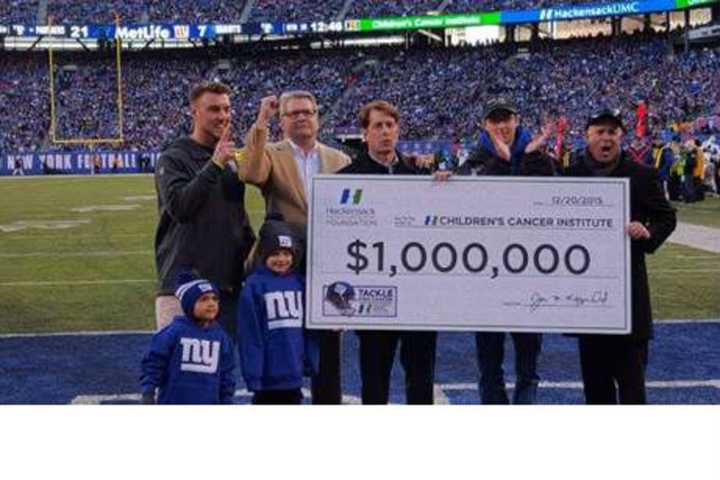 New York Giants Have Raised $1M For Hackensack Medical Center