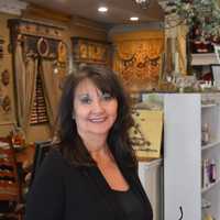 <p>Gina Avino, of Mahwah, owns Gina Avino Artistic Design, in downtown Ramsey.</p>