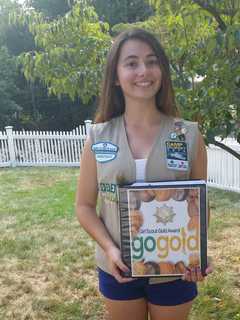 Greenwich Girl Scout Earns Gold Award With Global Awareness Project