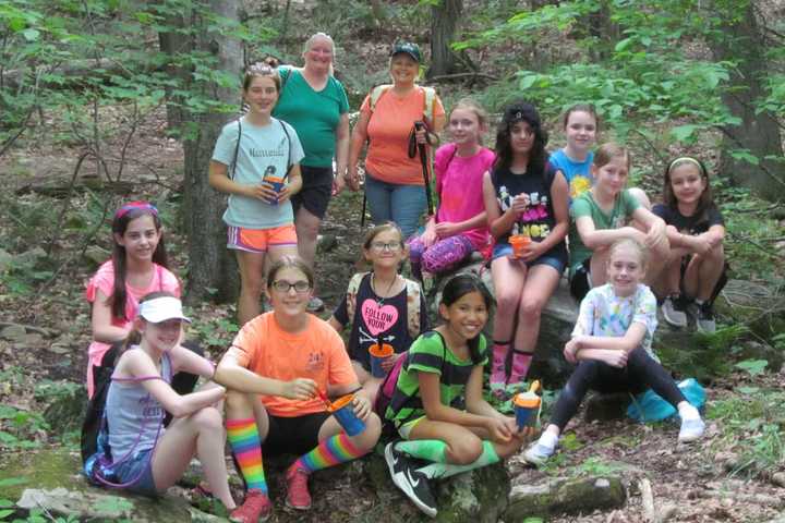 Monroe Girl Scout Troop Refurbishes Trail To Earn Bronze Award