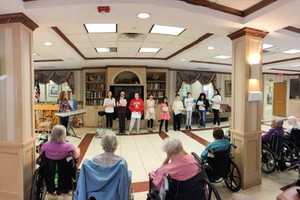 FFMS Glee Club Visits Nursing Home In Clarkstown