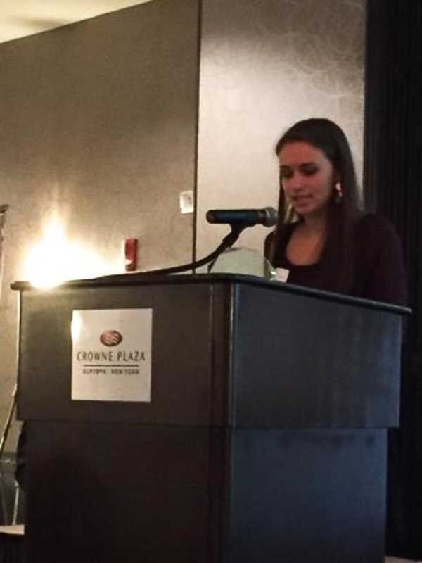 Clarkstown South HS Senior Grace Chesterman Receives Philanthropy Award
