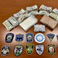 Four Pounds Of Coke, $40K: Police Score Massive Haul Of Drugs, Cash In Raid