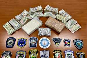 Four Pounds Of Coke, $40K: Police Score Massive Haul Of Drugs, Cash In Raid