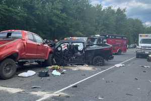 Greenfield Road Closed After Head-On Collision; 1 Person Seriously Injured