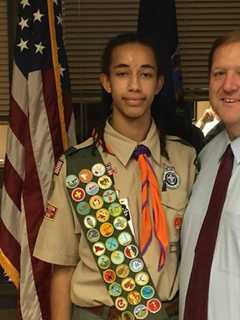 Clarkstown Boy Scout Helping Paint Picture Of Hometown's History