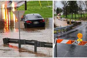 Pair Rescued From Car Trapped In Flood Waters In Ephrata (PHOTOS)