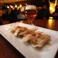 <p>Perogies and beer at Growler &amp; Gill in Nanuet.</p>