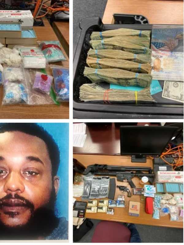 Fairfield County Man Busted With Heroin, Fentanyl, Weapons Cache, Police Say