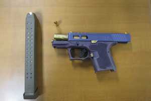 Intoxicated LI Man Caught With Illegal, Loaded Handgun With High-Capacity Magazine, Police Say