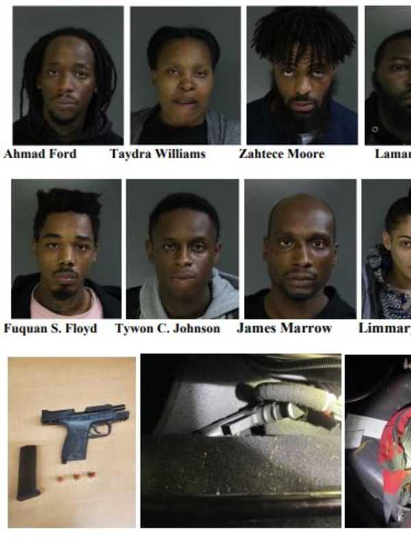 8 Arrested For Armed Carjackings, Heroin; 5 Illegal Guns Seized In Newark