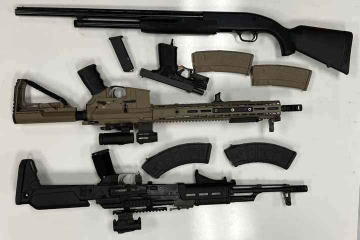 Convicted Felon From Dutchess Nabbed With Ghost AK-47, Other Weapons, Police Say